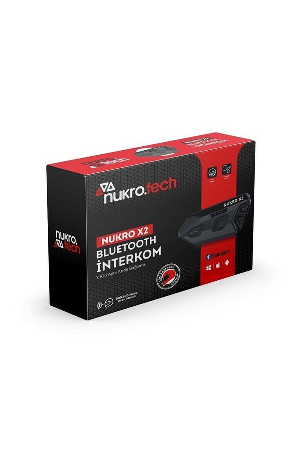 Nukro X2 Bluetooth Intercom Seti - 2