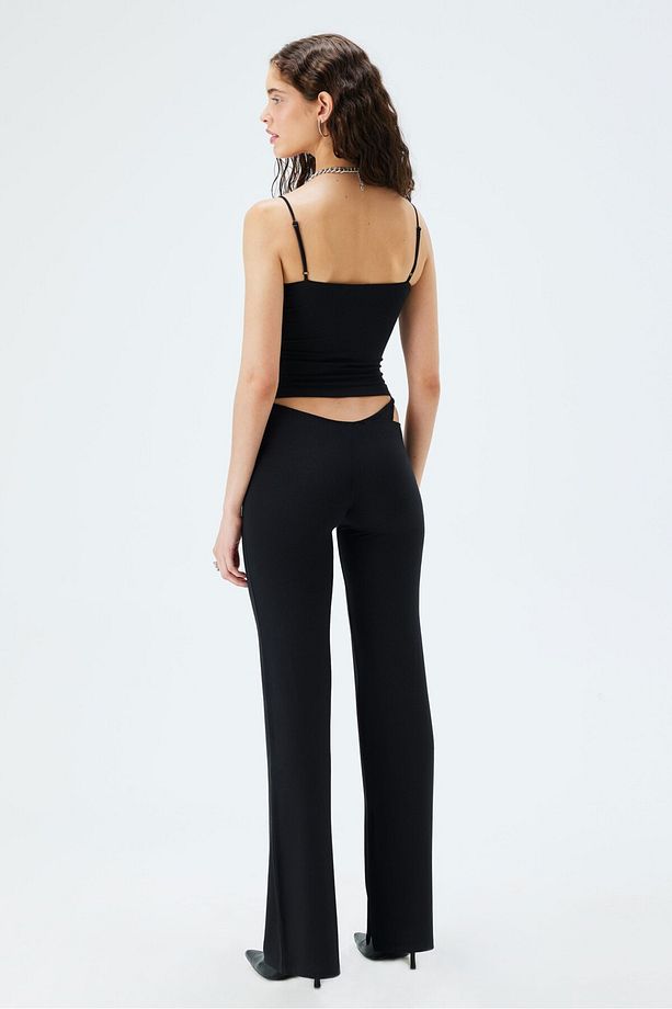 Poly Pantolon - Siyah - 2