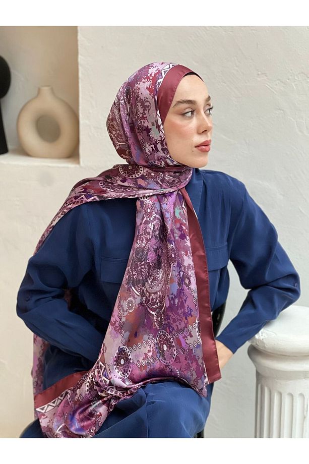 İpeksi Şal Aztek Desen - 1