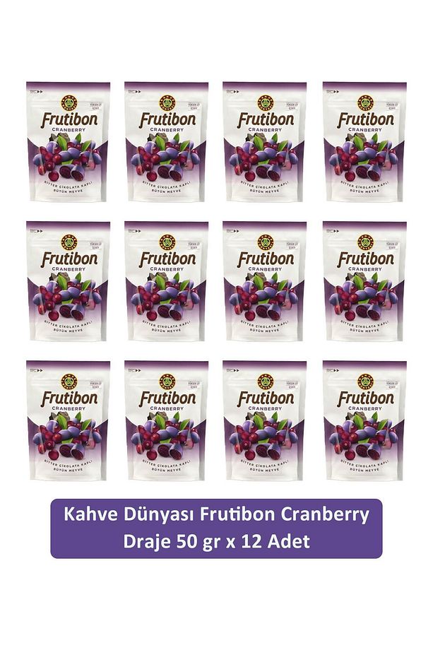 Kahve Dünyası Cranberry Frutibon 50 GR x 12 Adet - 1