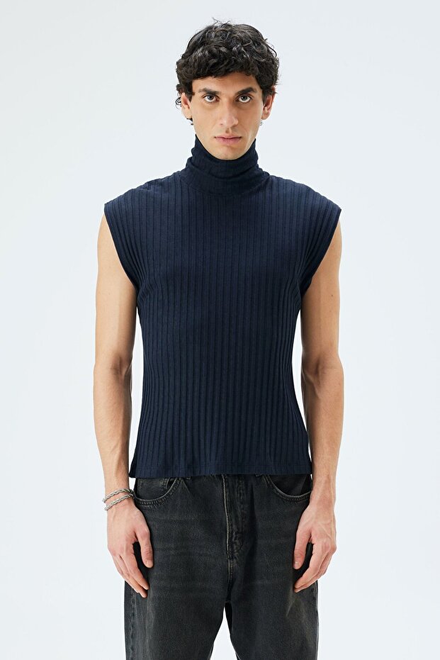 Leonardo Boğazlı Atlet - Lacivert - 1