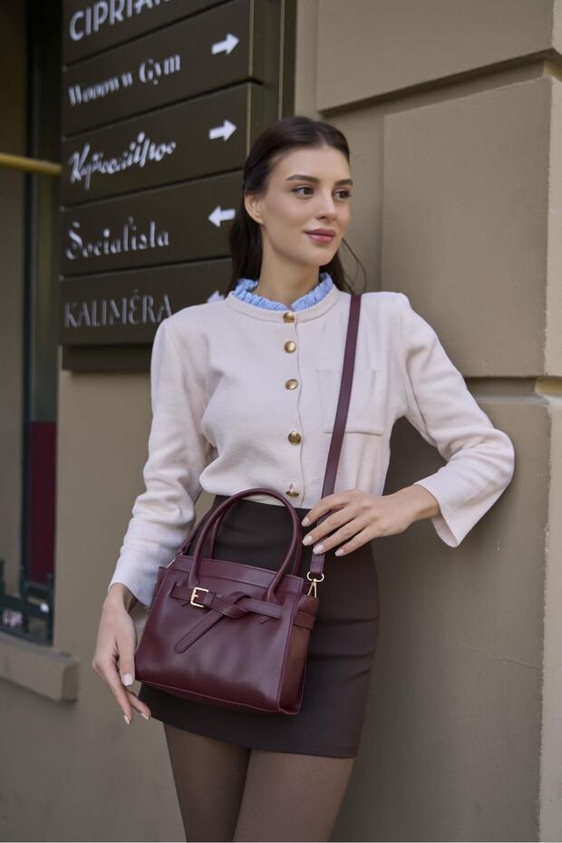 Bordo Kadın - 6