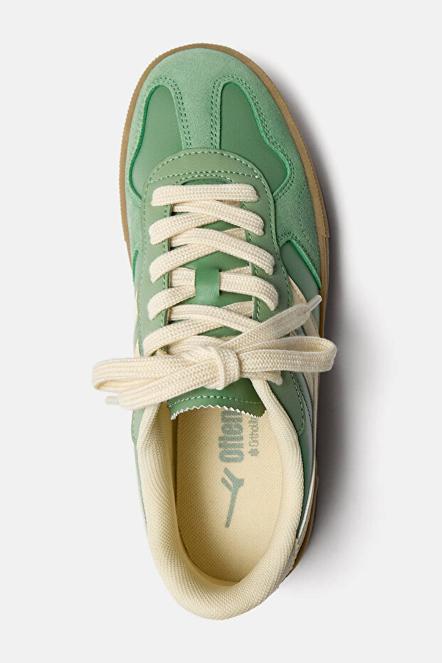 Kalın tasarımlı retro spor ayakkabı - 5