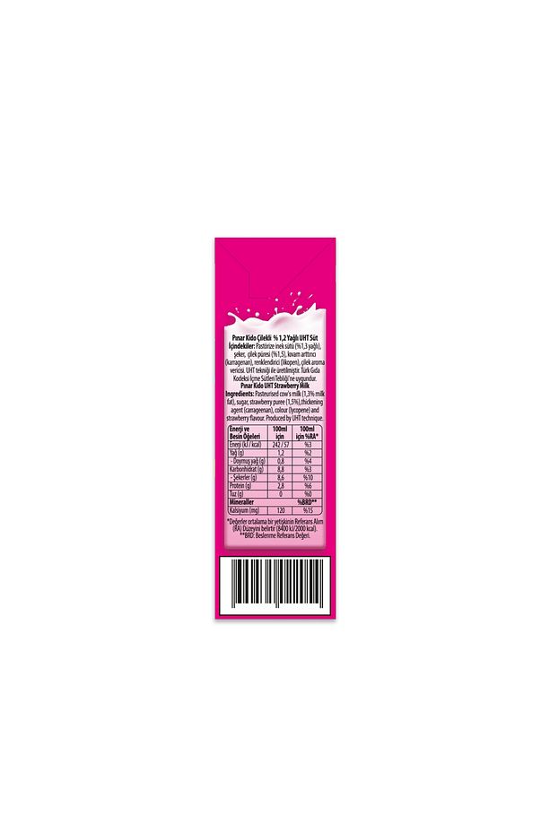Kido Çilekli Süt 180 ml X 27 Adet - 2