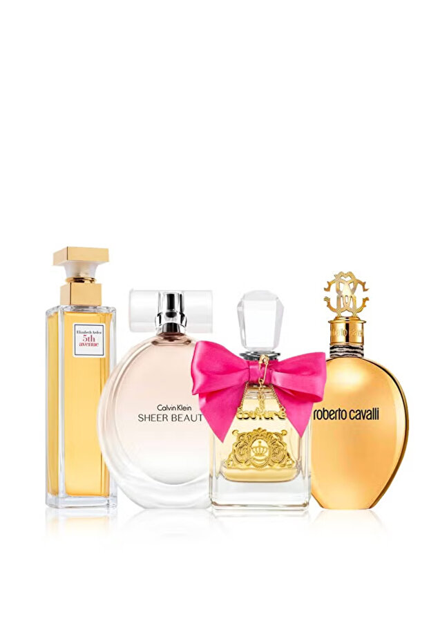 مجموعة عطور حصرية مكونة من 4 قطع