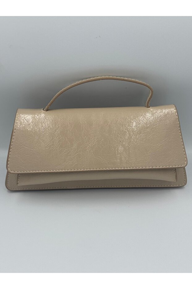 New Trend Patterned Mink Shoulder Bag - Solid Quality Leather - 4