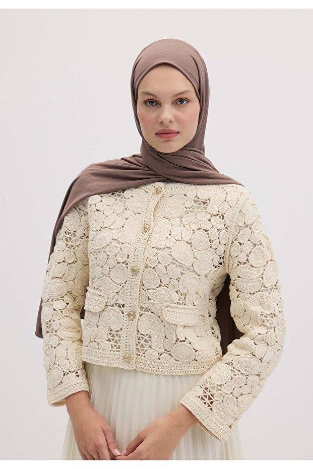 الخيزران بتمشيط شال الشعر - 1