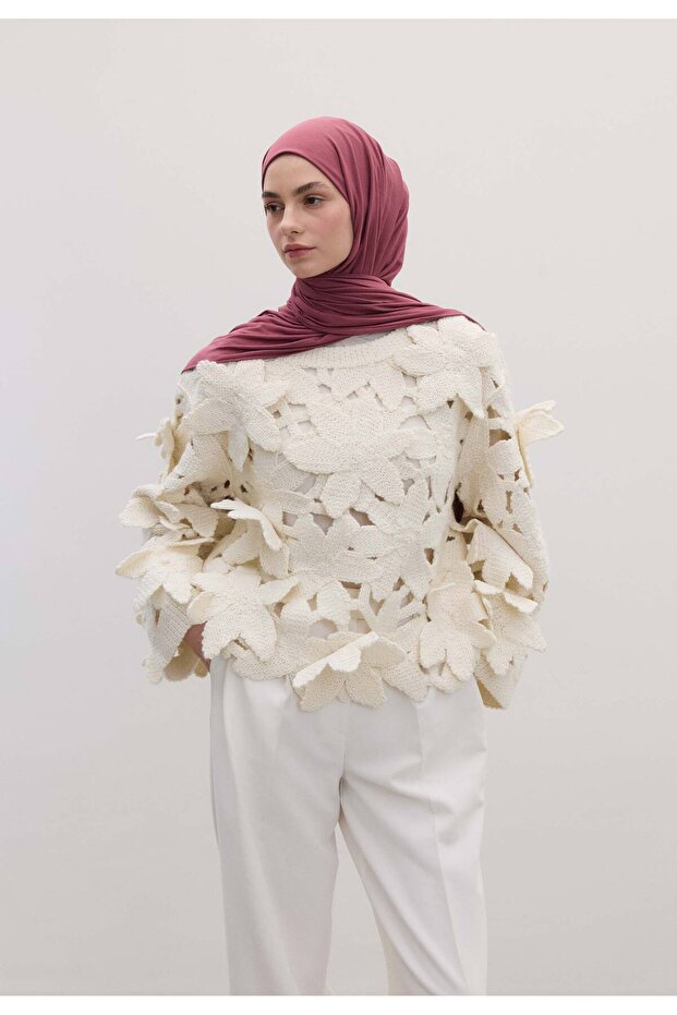 BAMBU PENYE ŞAL GÜL KURUSU - 3