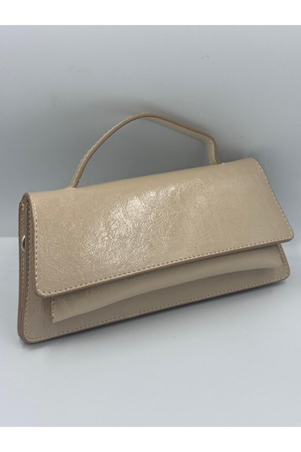 New Trend Patterned Mink Shoulder Bag - Solid Quality Leather - 3