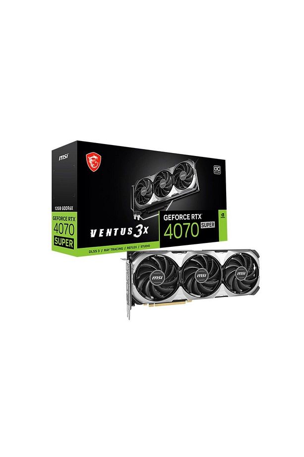 Geforce Rtx 4070 Super 12g Ventus 3x Oc 12gb Gddr6x 192bit Dlss 3 Nvıdıa Ekran Kartı - 1