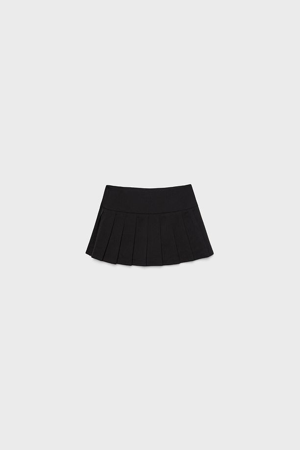 Pilili mini şort etek - 6