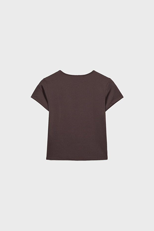 Basic poliamid t-shirt - 6