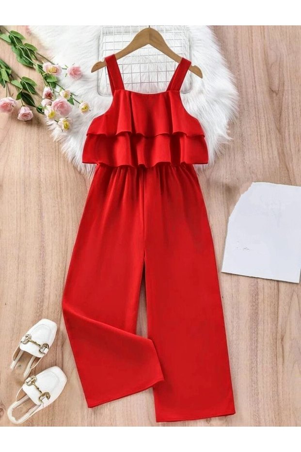 New Season Special Design Female Child Slopet Jumpsuit