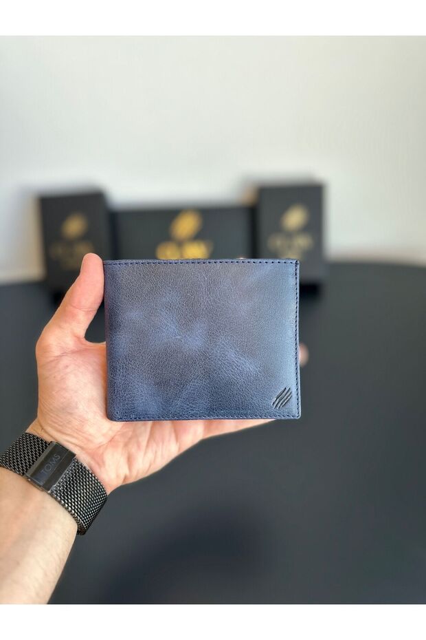 Leather Men's Wallet - 1