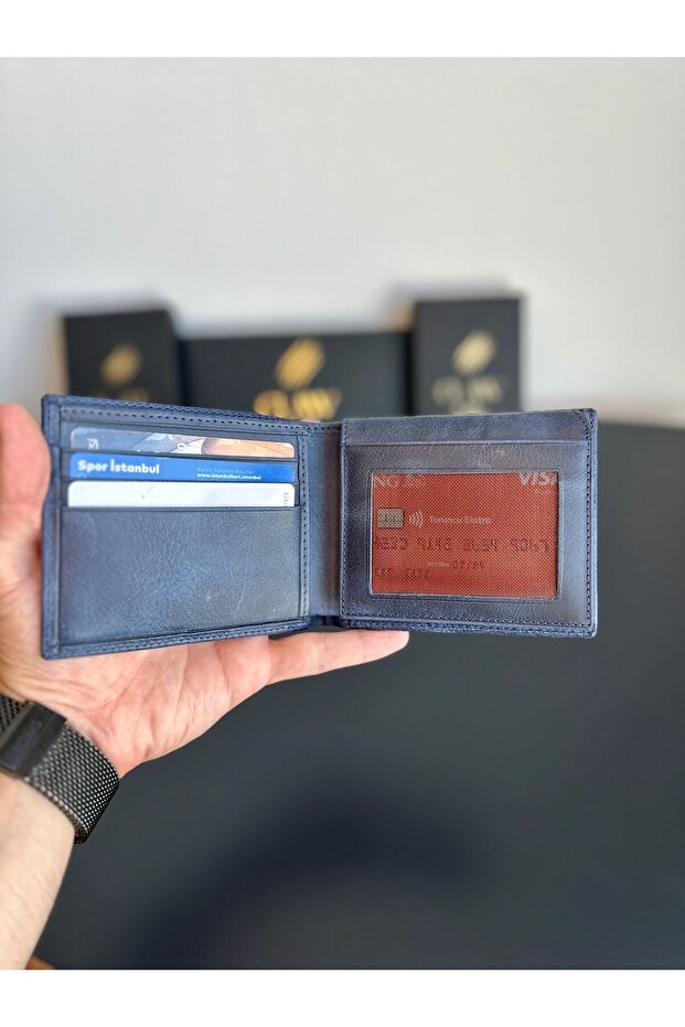 Leather Men's Wallet - 2
