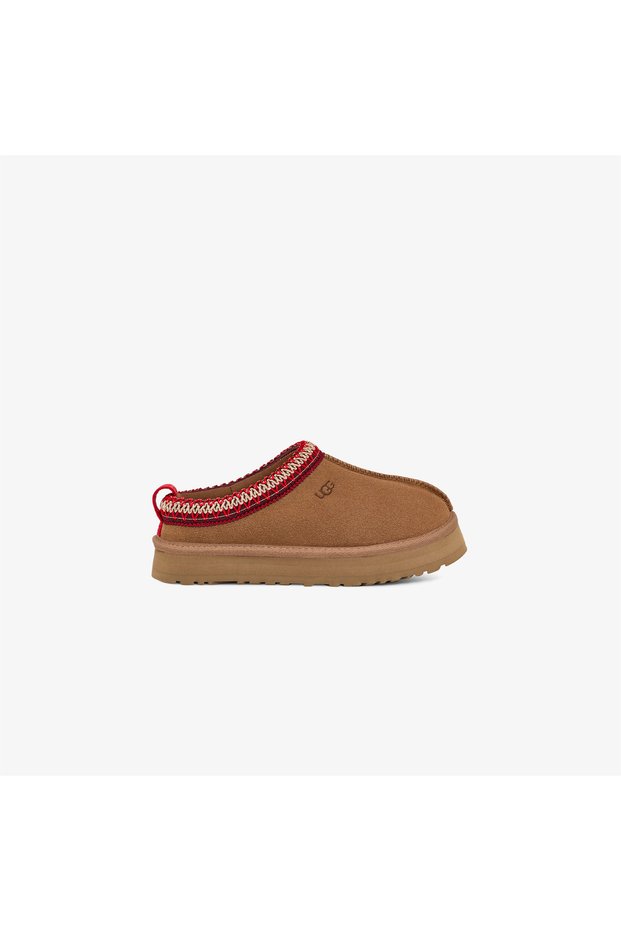 Tazz Kids Brown Slippers