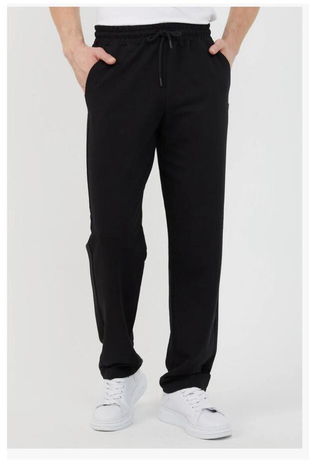 Straight Leg High Waist -Comfortable Fit Sweatpants