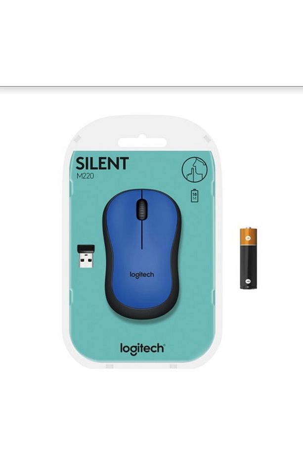 Home M220 Sessiz Kompakt Kablosuz Mouse - Mavi Colors 971895 - 8