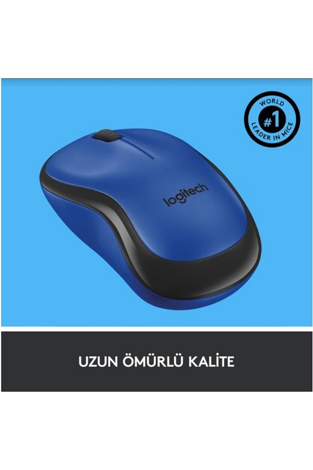 Home M220 Sessiz Kompakt Kablosuz Mouse - Mavi Colors 971895 - 5