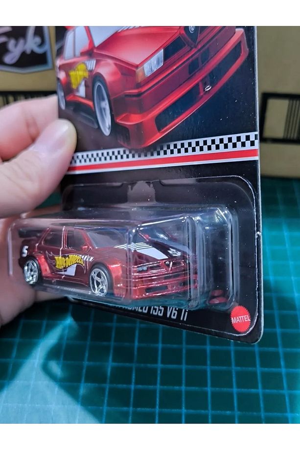 1/64 2024 Collector Edition Alfa Romeo 155 V6 Ti Koleksiyon Modeli Oyuncak Araba - 3
