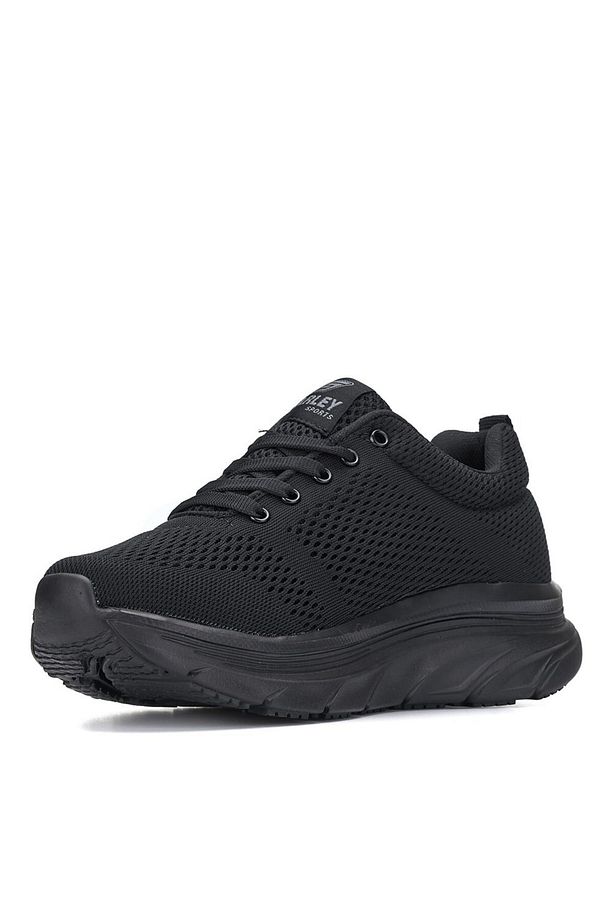 parley  Kadın Kalın Yüksek Taban Anatomik Fileli Hafif Rahat Taban Yazlık Sneaker Spor Ayakkabı - 2