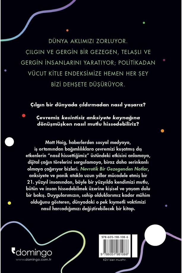 3 KİTAP SET - Rahatlama Kitabı, Yaşama Tutunmak İçin Nedenler, Nevrotik Bir Gezegenden Notlar - 7
