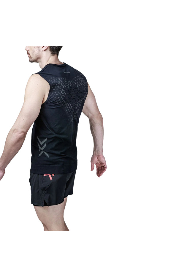 Ανδρικό μπλουζάκι για τρέξιμο X-BIONIC X-bionic Twyce Run Singlet Μαύρο ΑΝΔΡΙΚΟ ΜΠΛΟΥΖΑ ΓΙΑ ΤΡΕΞΙΜΑ TW-RTA3S24M - 4