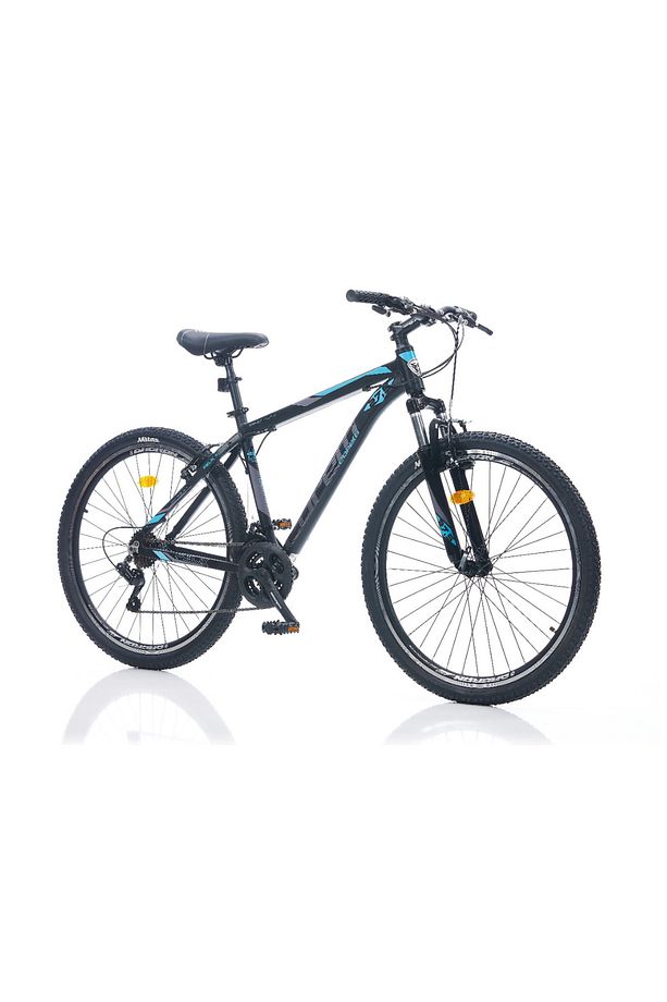 CORELLİ FELIX 3.2 V-FREN 24 JANT 14cm KADRO SİYAH-TURKUAZ BİSİKLET - 1