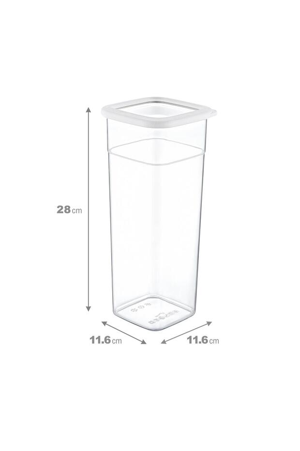 حاوية تخزين مربعة سكالي 2140 مل - 2