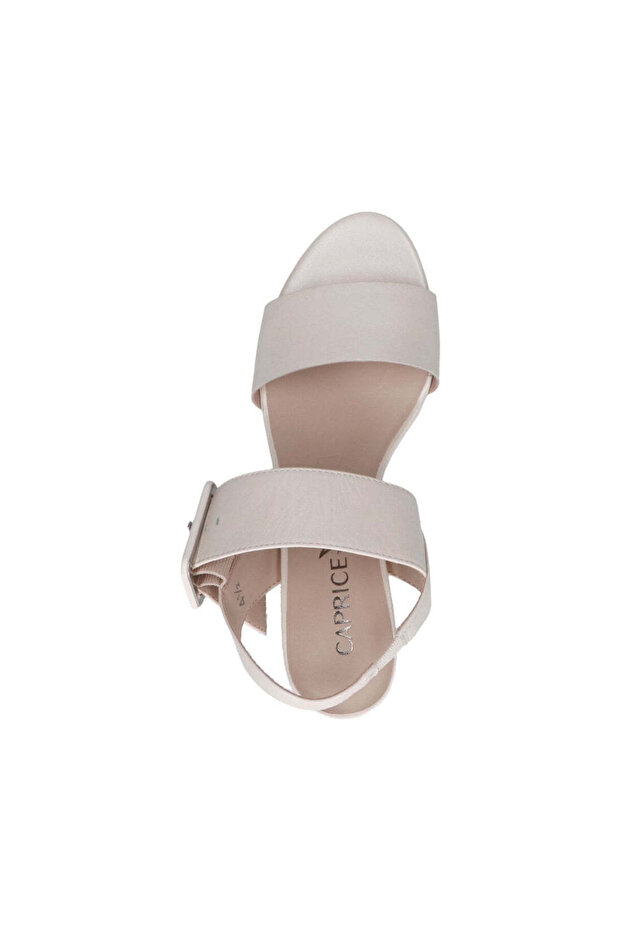 Beige Sandals Womens Shoes - 6