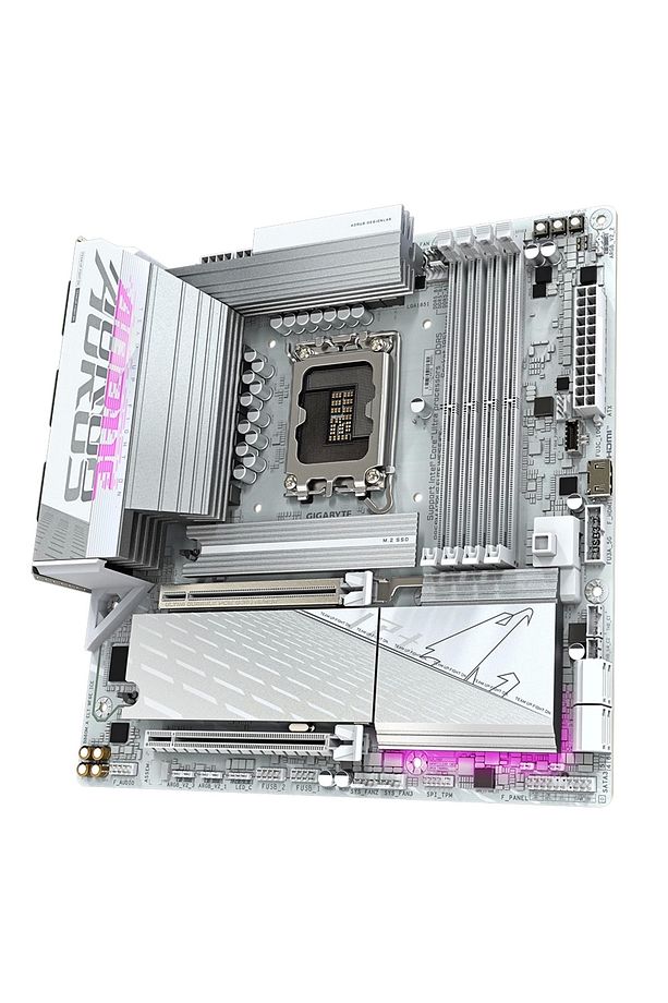 B860m Aorus Elıte Wıfı6e Ice Ddr5 9200mhz (OC) M.2 1851p Matx Anakart - 4