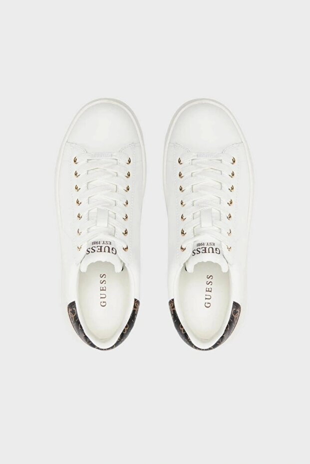 Elbina Echtes Leder Sneaker Schuhe FLJELBFAL12 SHOES FLJELB FAL12 WHBRO - 4