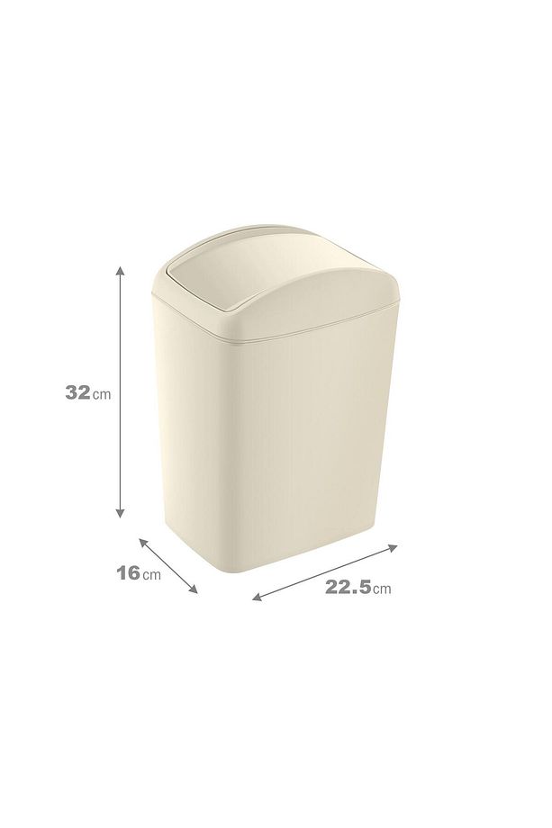 Soft Çöp Kutusu Döner Kapak 10 Lt - 2