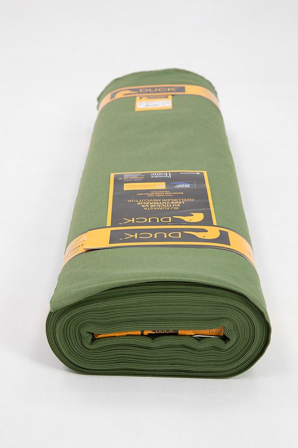 Premier Metrelik Duck Keten Kumaş Su İtici Bez 5 Metre DRY3366 - Haki - 6
