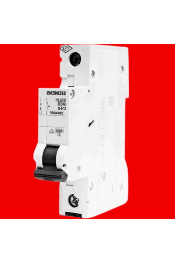 40 Amper C Tipi 6ka 5sl6140-7ya Monofaze Otomat Sigorta - 7