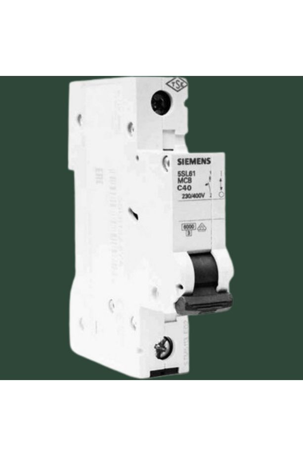 40 Amper C Tipi 6ka 5sl6140-7ya Monofaze Otomat Sigorta - 4