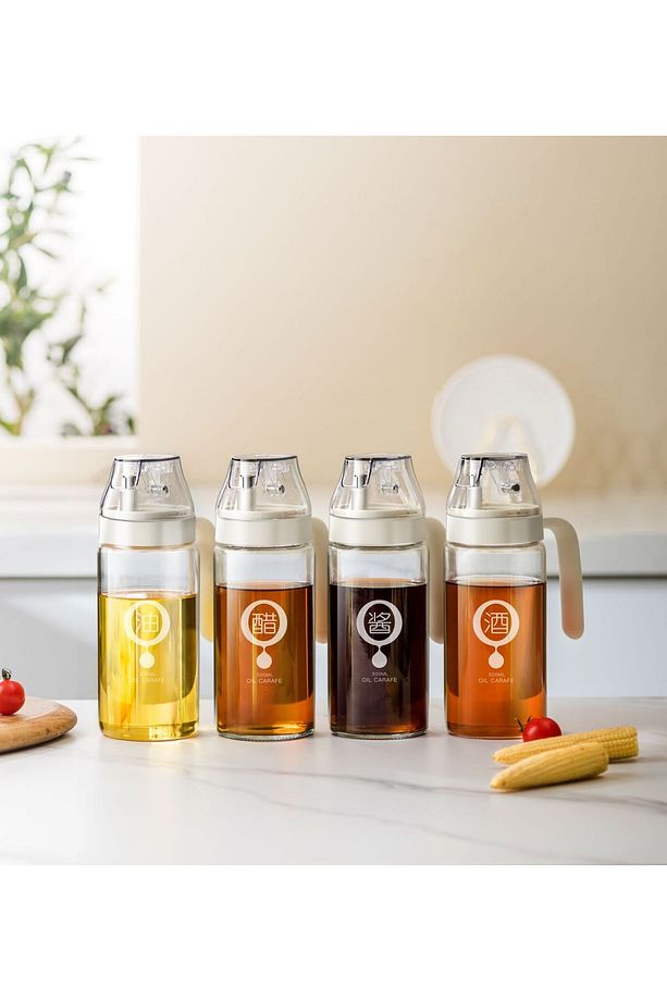 Pinmoo Easy Kulplu Kolay Kapak Yağdanlık- 550 ml - 3
