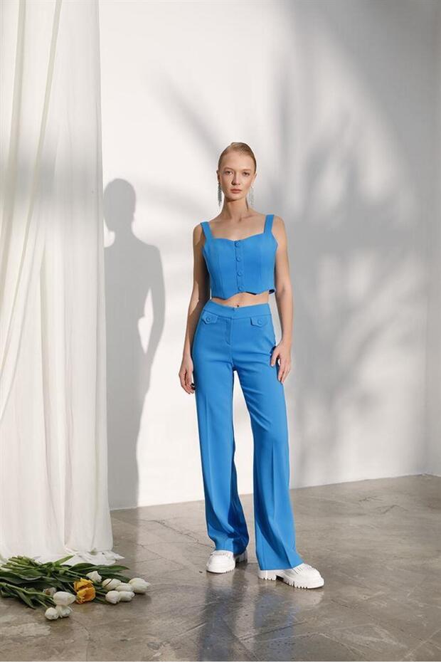 81301 BUSTİYER MAVİ - 1