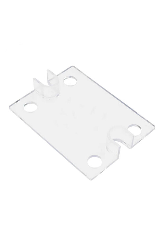 Protective Plexi Cover Plastic Transparent Solid State Relay Top Cover Case for Ssr Modules