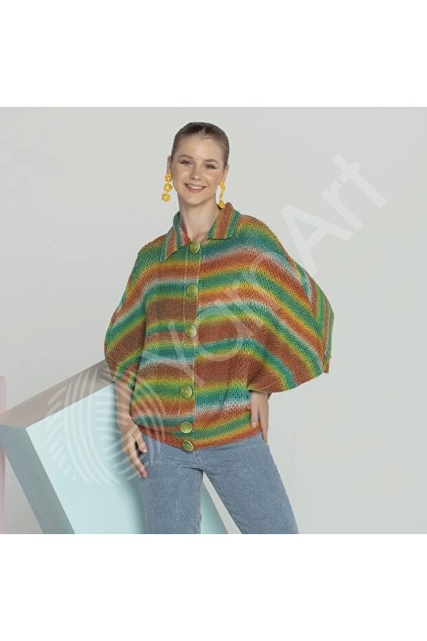 Ambıance Ebruli El Örgü İpi Ebruli-162 - 3