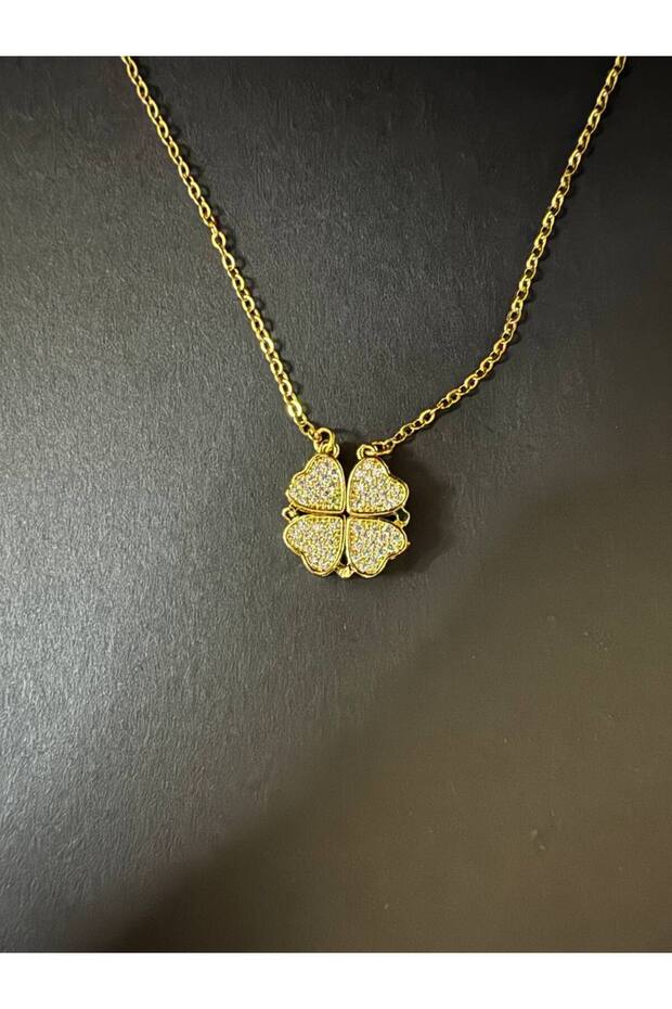 YONCA KOLYE ALTIN RENK - 5