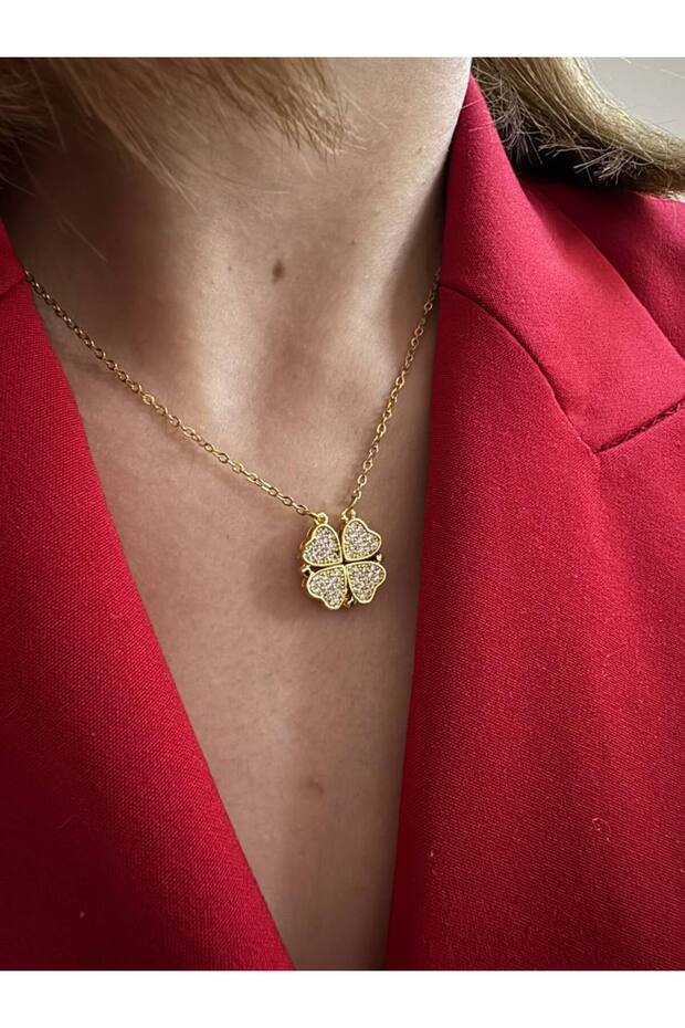 YONCA KOLYE ALTIN RENK - 2