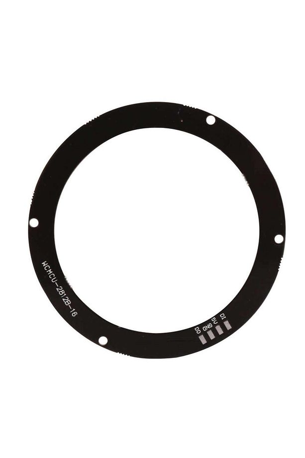 16 Bit NeoPixel Halka Ring WS2812B 5050 Rgb Led Modül 16’lı Dijital Adreslenebilir Lamba Programlan - 6
