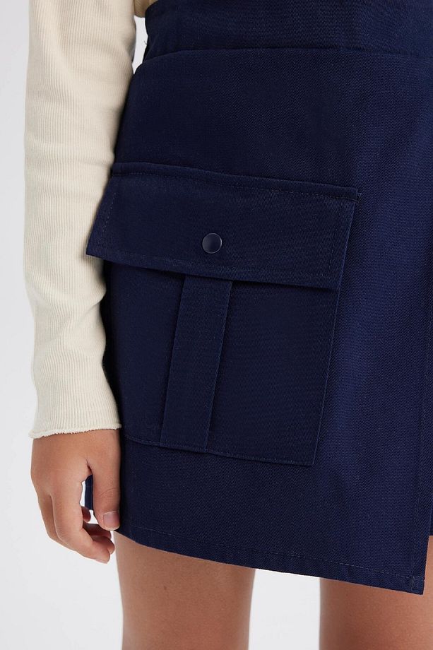 Kız Çocuk Gabardin Cepli Şort Etek D9220a825sp - 5