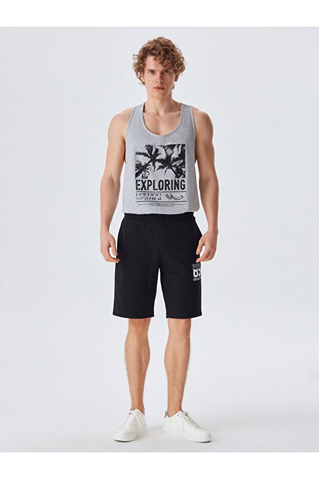 Black Shorts with Pockets
