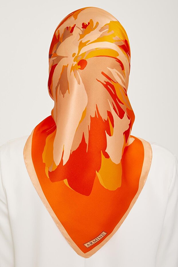 İpek Eşarp 2024 Kış - 9042-03 Twill - 1