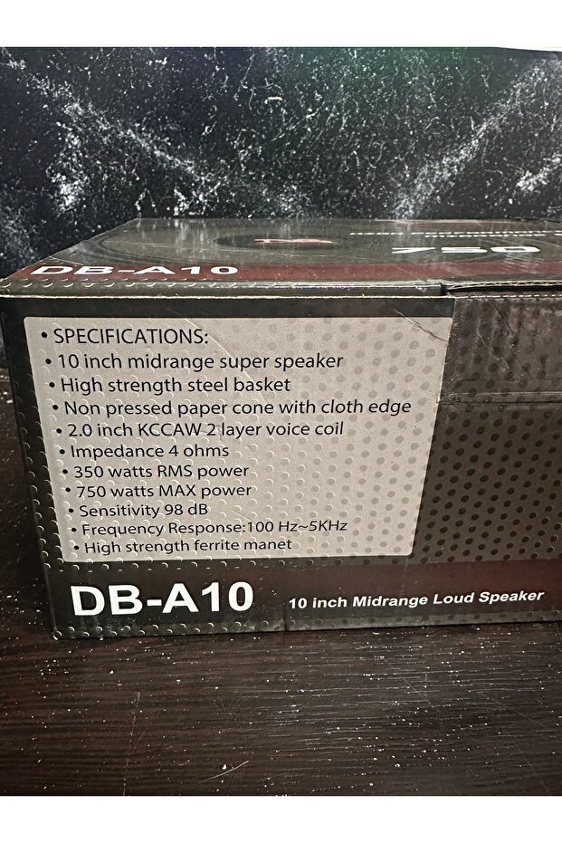 DB-10M 25Cm Midrange - 3