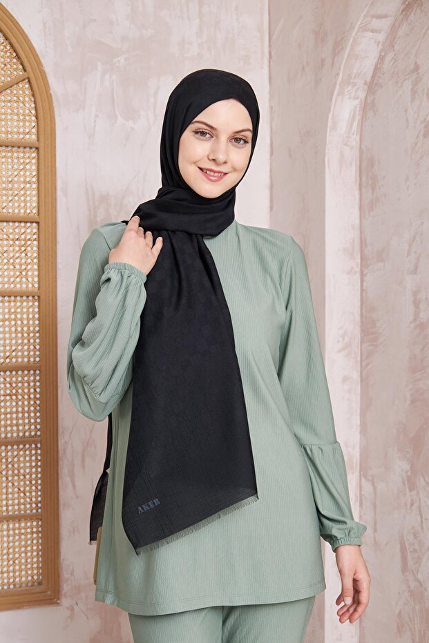 Modal Şal - Siyah 311 - 7