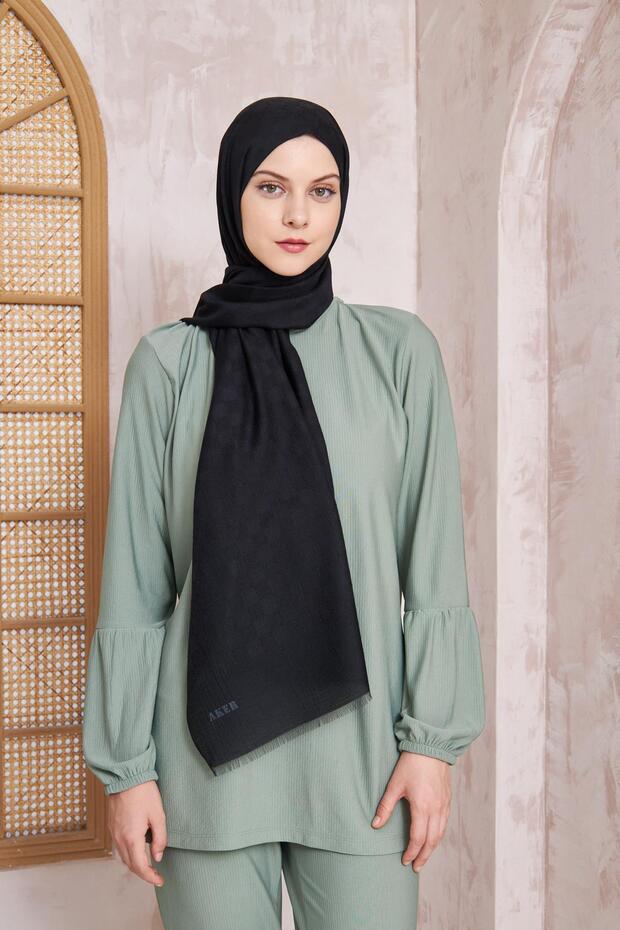 Modal Şal - Siyah 311 - 6