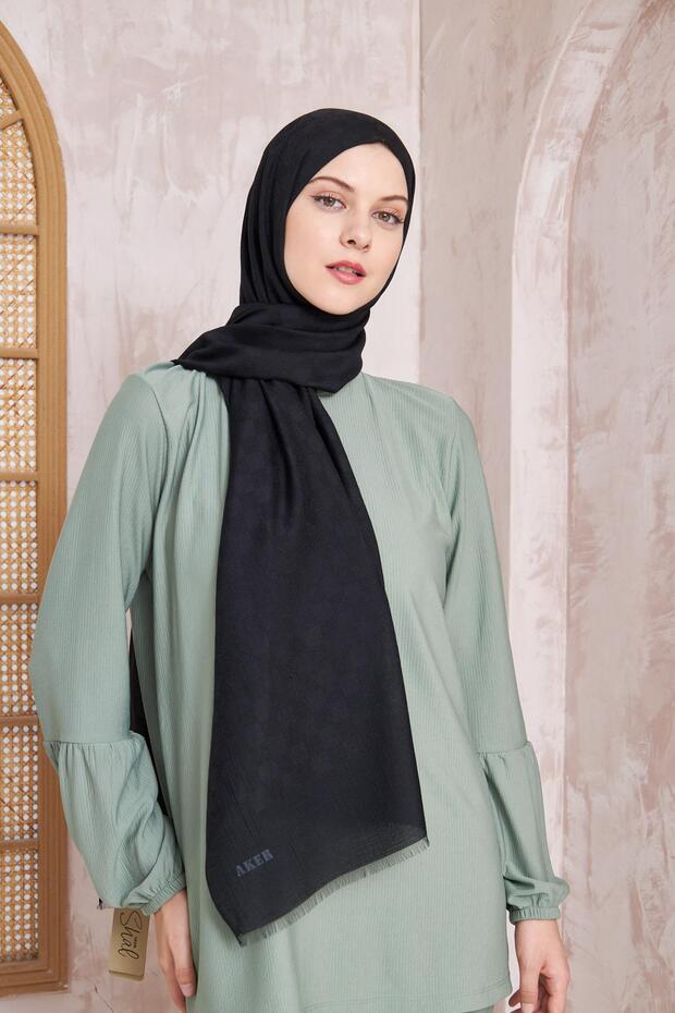 Modal Şal - Siyah 311 - 5